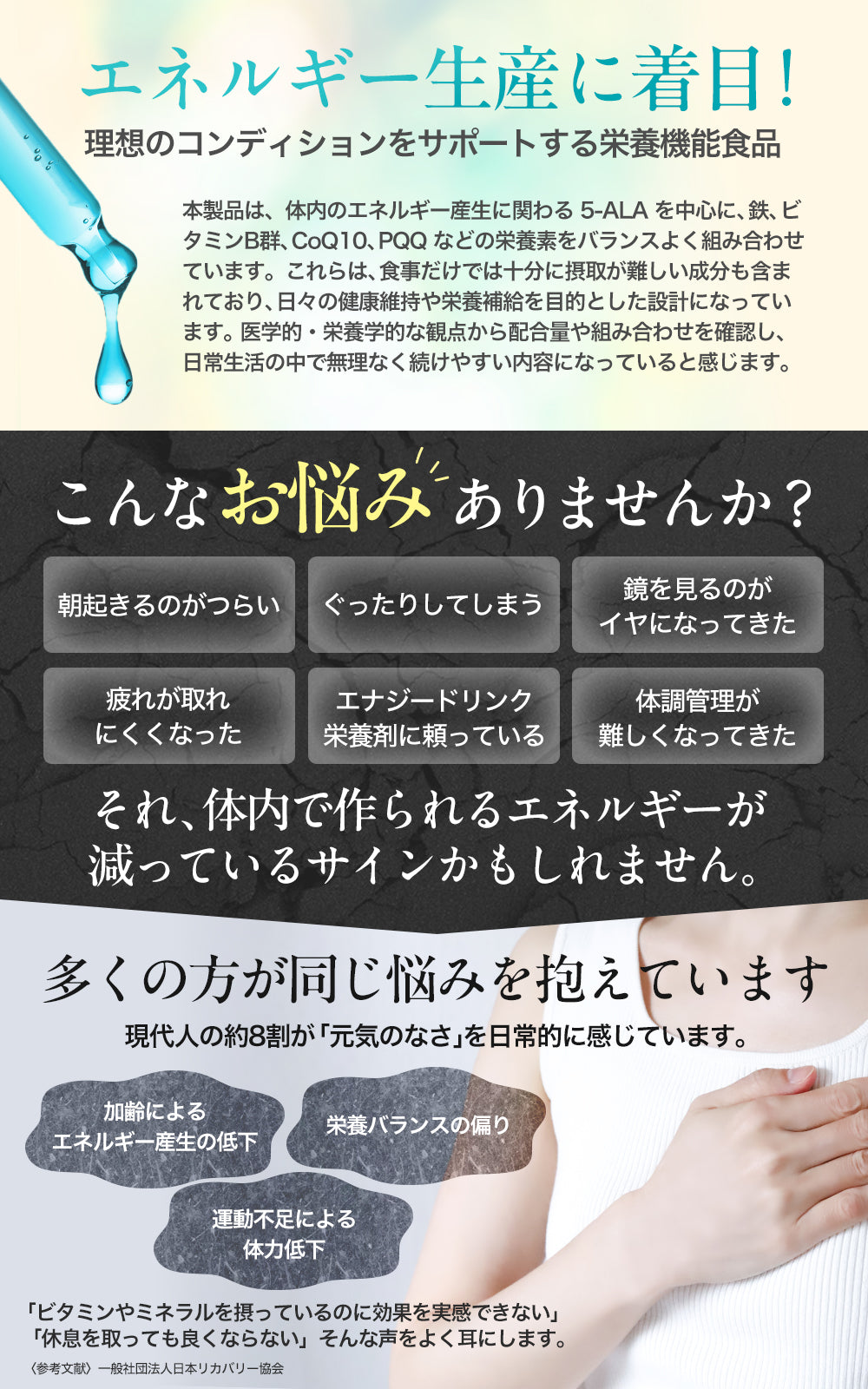 LIPURE CoQ10×Fe with 5-ALA