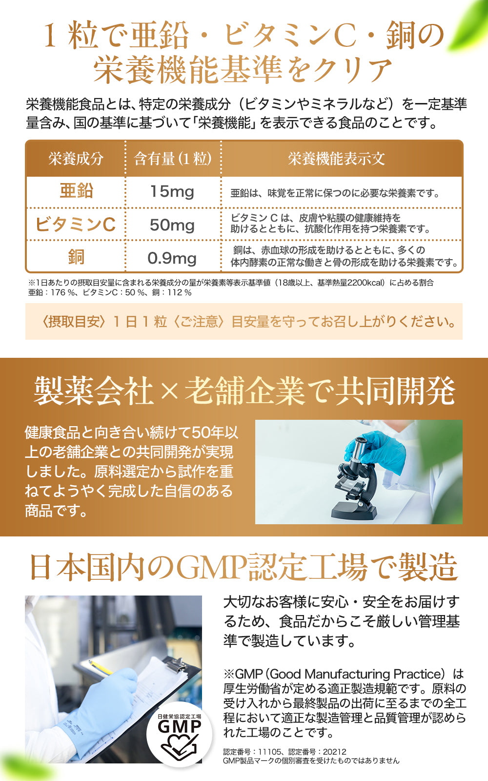 【日本初・日本唯一】リポソーム亜鉛 リポソームビタミンC サプリ 【テレビで紹介されました】栄養機能食品 ( 亜鉛 ビタミンC 銅 ) 30粒 日本製 LIPURE Zn