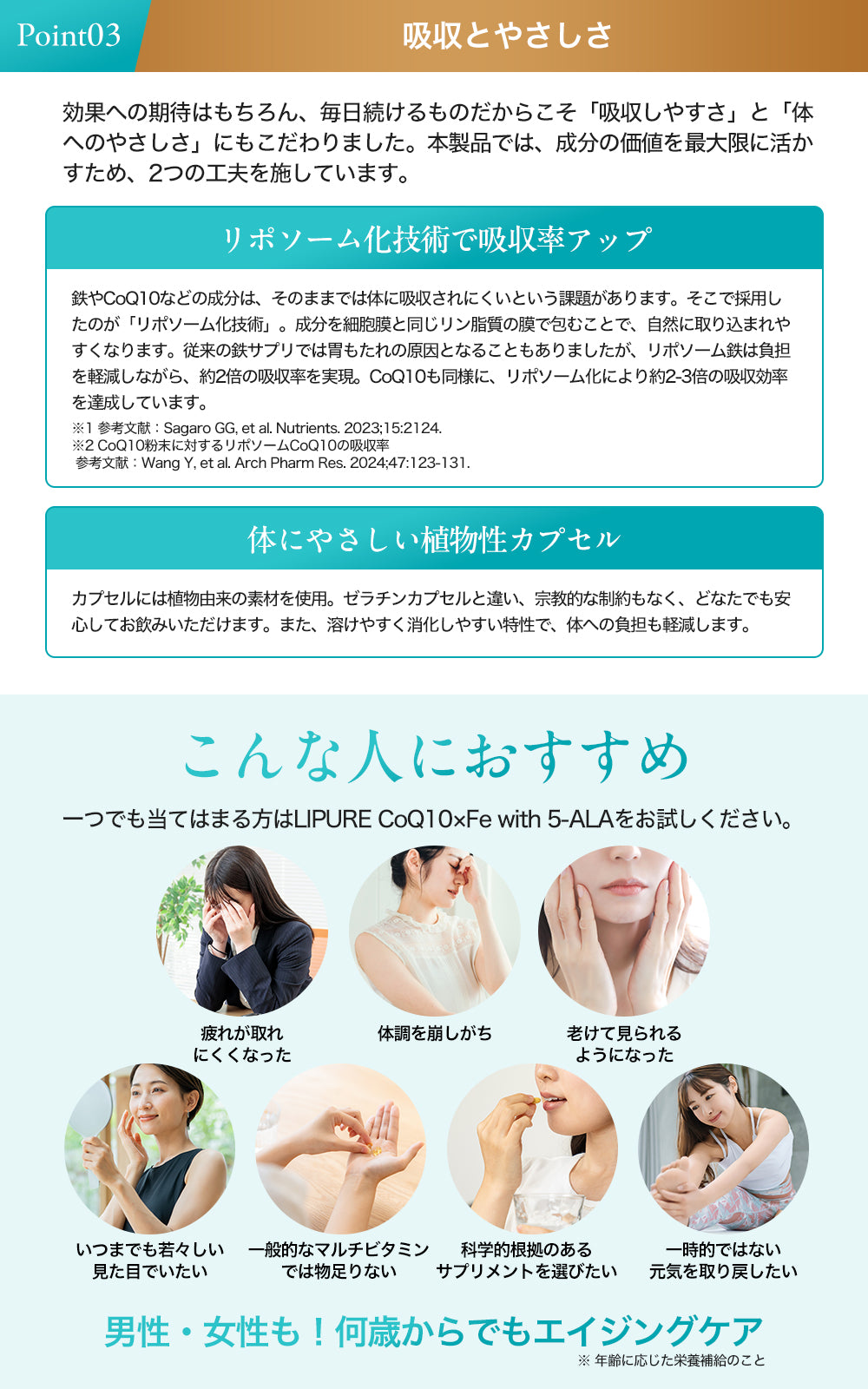 LIPURE CoQ10×Fe with 5-ALA